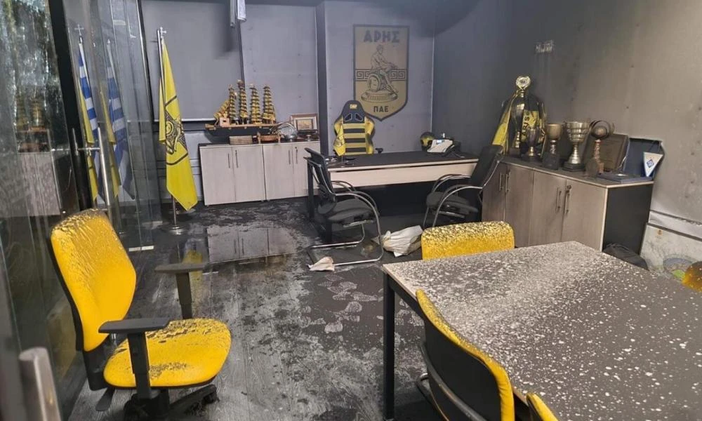 Θεσσαλονίκη: Συνελήφθη 22χρονος για εμπρησμό στα γραφεία της ΠΑΕ Άρης